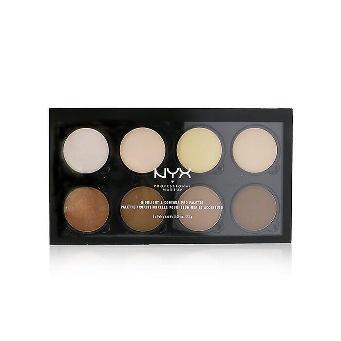 Nyx Highlight & Contour Pro Palette 8x2.7g/0.09oz