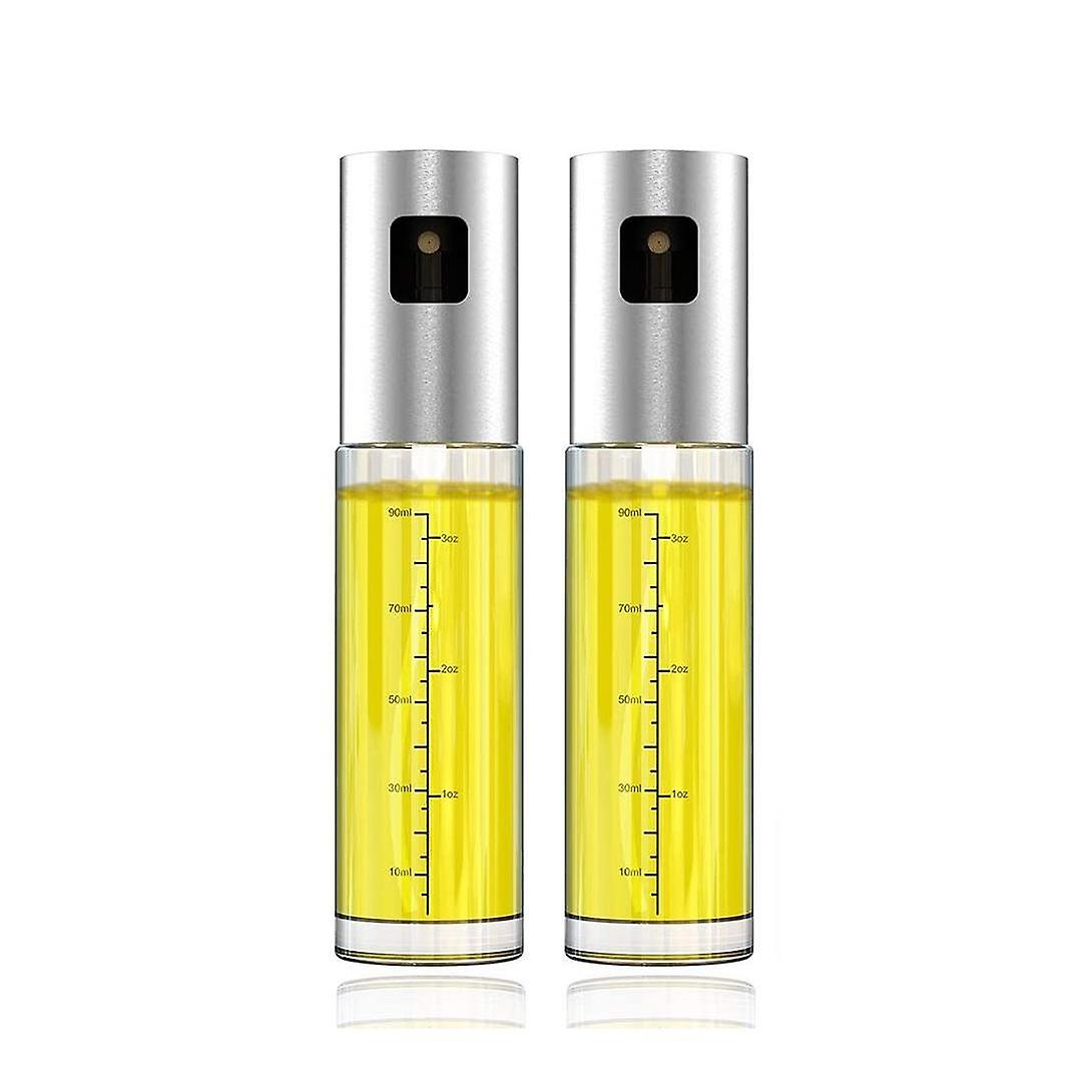 2PCS Oil Sprayer with Scale for BBQ Kitchen