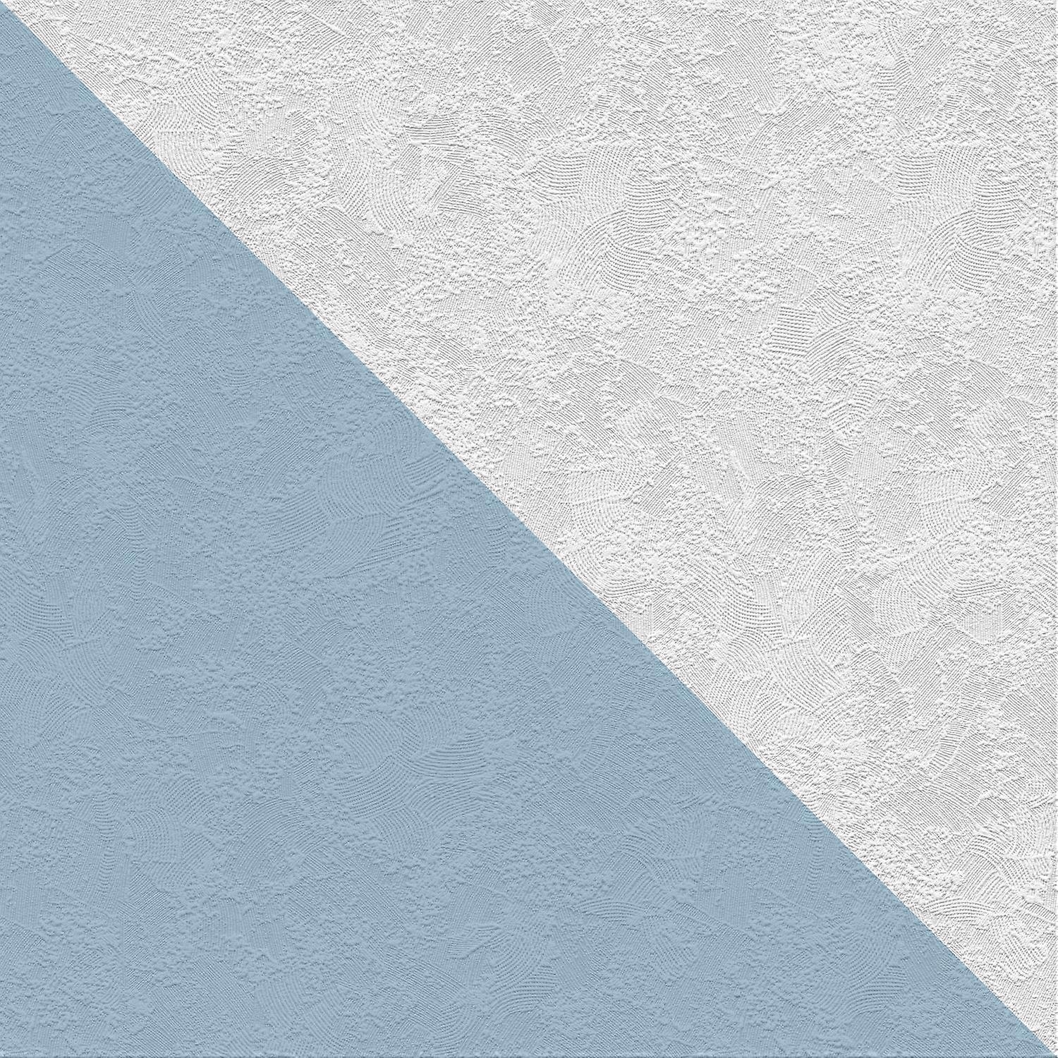 Papier peint aspect crépi Profhome 167514-GU papier peint intissé à peindre légèrement texturé à l'aspect crépi mat blanc 5,33 m2