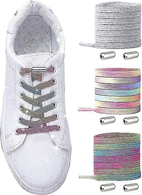 Elastic Shoelaces for Adult Kids(1) - Elastic Knotless Shoelaces - No Tie Silicone Shoelaces/ Shoela