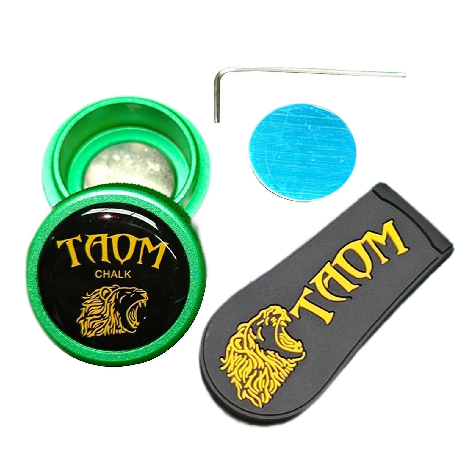 Pool Cue Chalk Holder Compact Μπιλιάρδο Chalk Box Pocket Billiard Chalk Case μαύρο