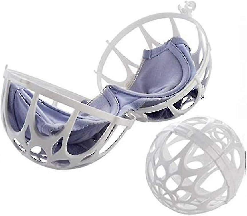 كرة تنظيف حمالة الصدر ، غسالة الملابس الداخلية التوقف كرة الغسيل ، أكياس غسل حمالة الصدر ، حقيبة غسيل حمالة صدر كروية مزدوجة للمرأة ، حمالة صدر حامية الصدر