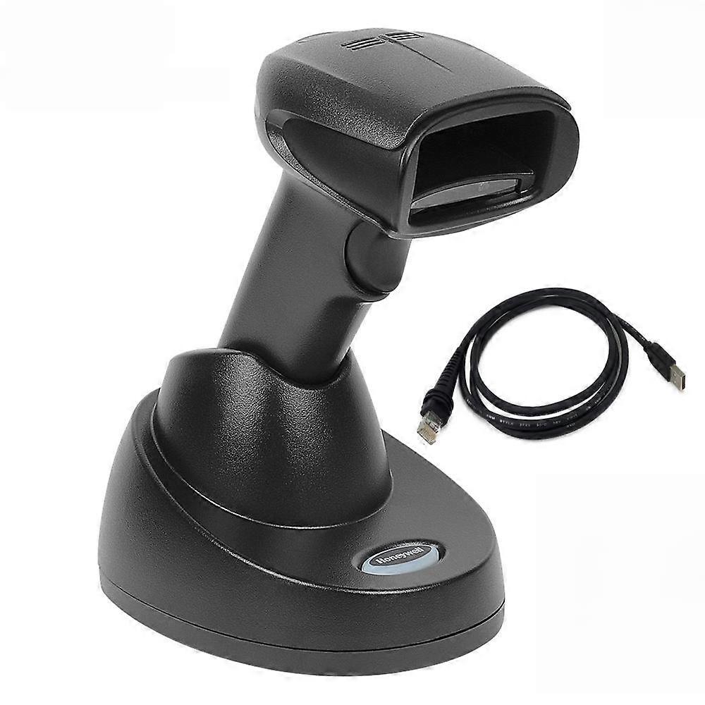2D Barcode Scanner Wireless Handheld Bluetooth Code Reader with Base 1952GSR-2USB-5-A