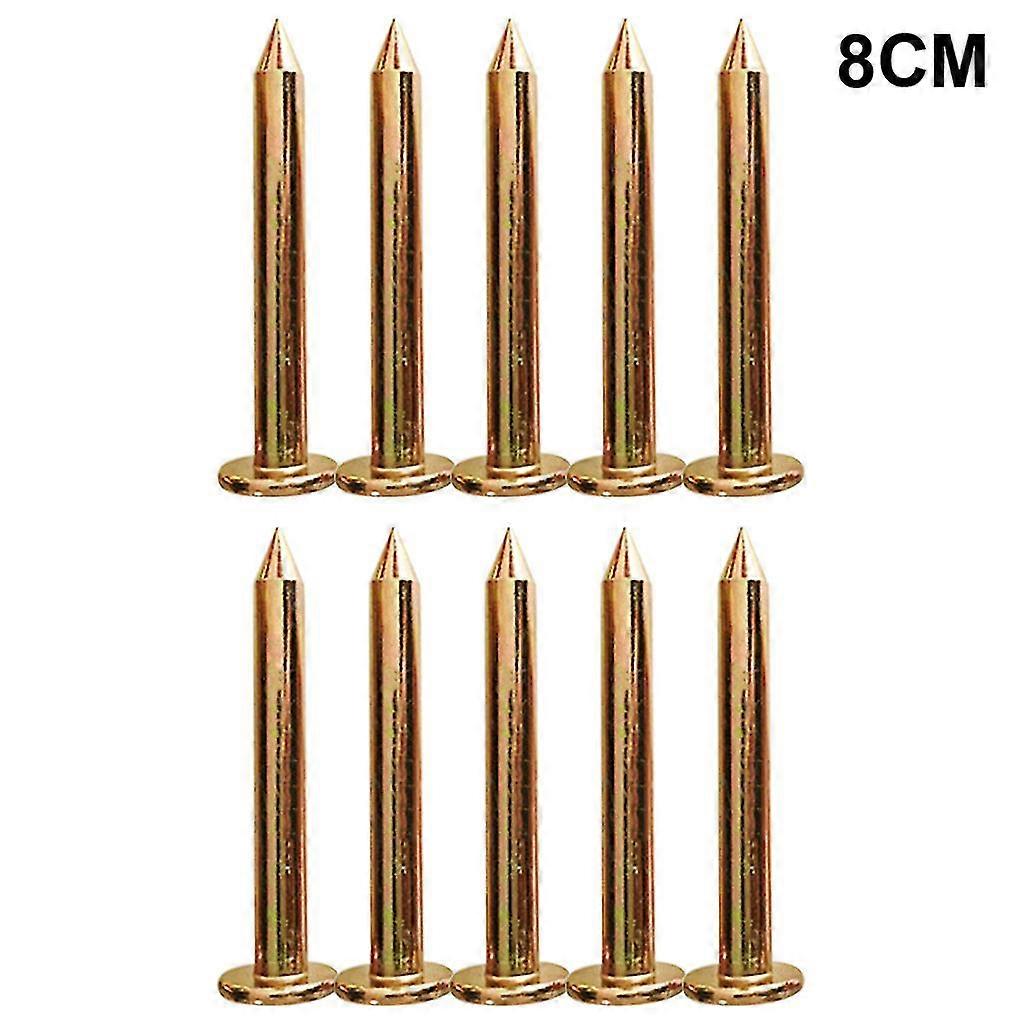 10 قطعة / مجموعة مسامير فولاذية للمسح - 3/5/7/8/10 سم ، حصص مسح الحدود