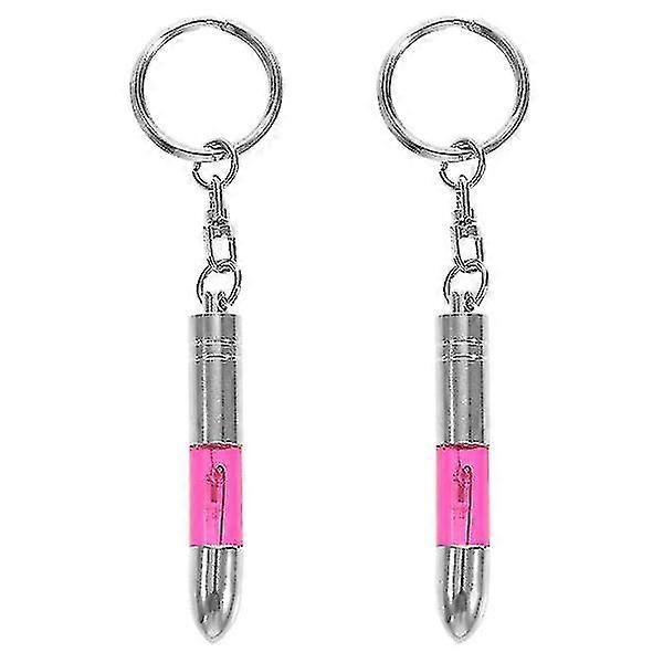 2pcs Car Static Eliminators Human Body Static Eliminators Anti-static Keychains