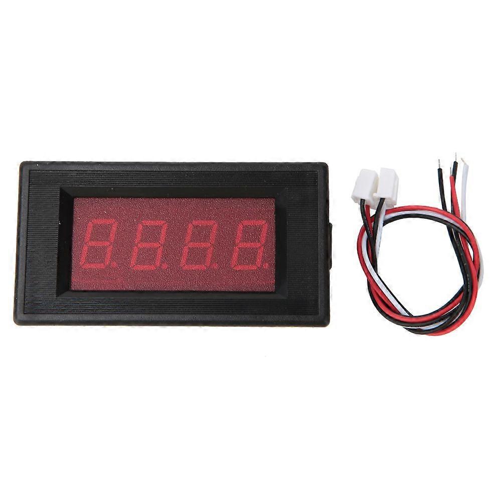 3 1/2 Red LED Digital Display DC Current Ammeter with 3 Measuring Range 5V(DC5uA/DC10uA/DC20uA)