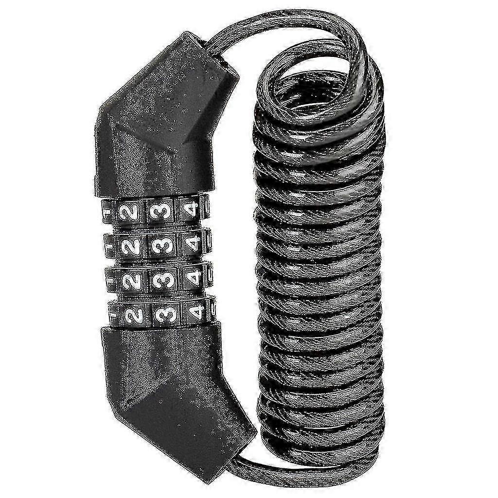 Anti-theft Helmet Bicycle Lock Password Locks For Scooter Motorcycle_Dec