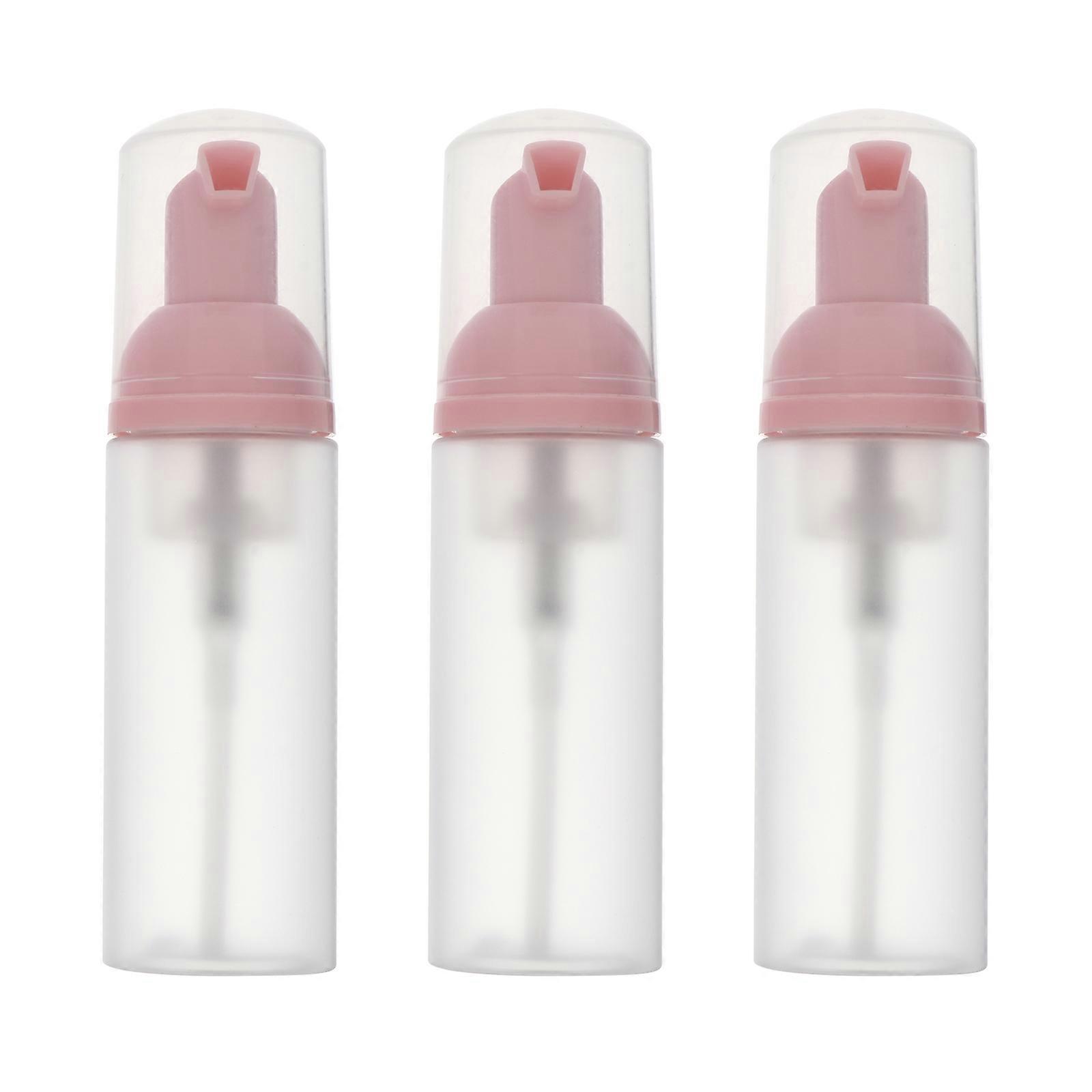 3pcs 50ml Foaming Bottle Travel Foaming Lash Shampoo for Cleanser Dispenser