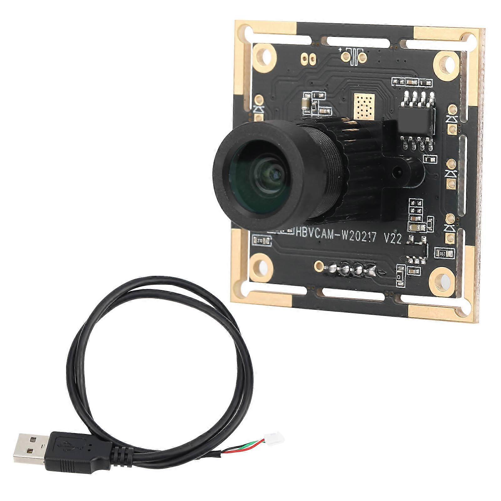 Module de caméra HD avec interface USB HBVW20217 V22 pour Windows XP, Windows 7, Windows 8, Windows 10, Linux et Android