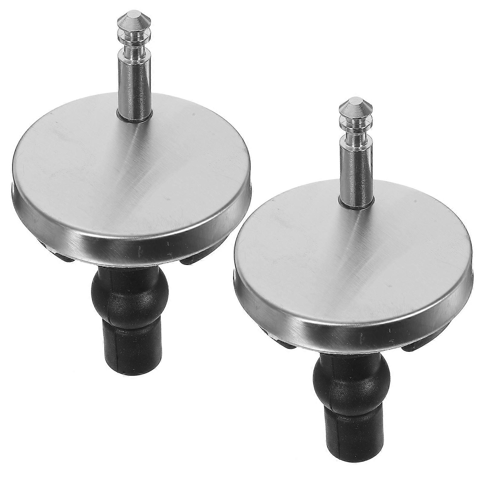 2pcs Universal Toilet Seat Hinge Fixing Screws Toilet Lid Screws Part for Home