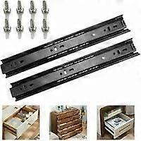 Paio di Guide per Cassetti in Acciaio Laminato a Freddo Guide per Cassetti 30cm Estrazione Completa Binario per Cassetti con Viti Binario per Cassetti