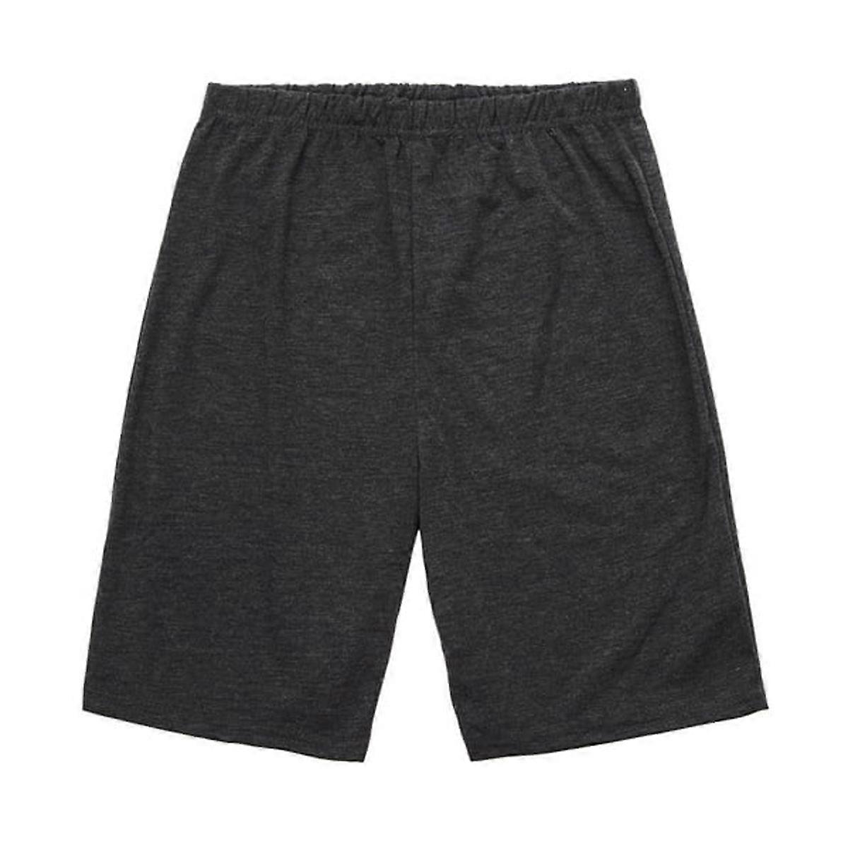 Kvinner pustende elastisk sportsshorts solid sommerbunn