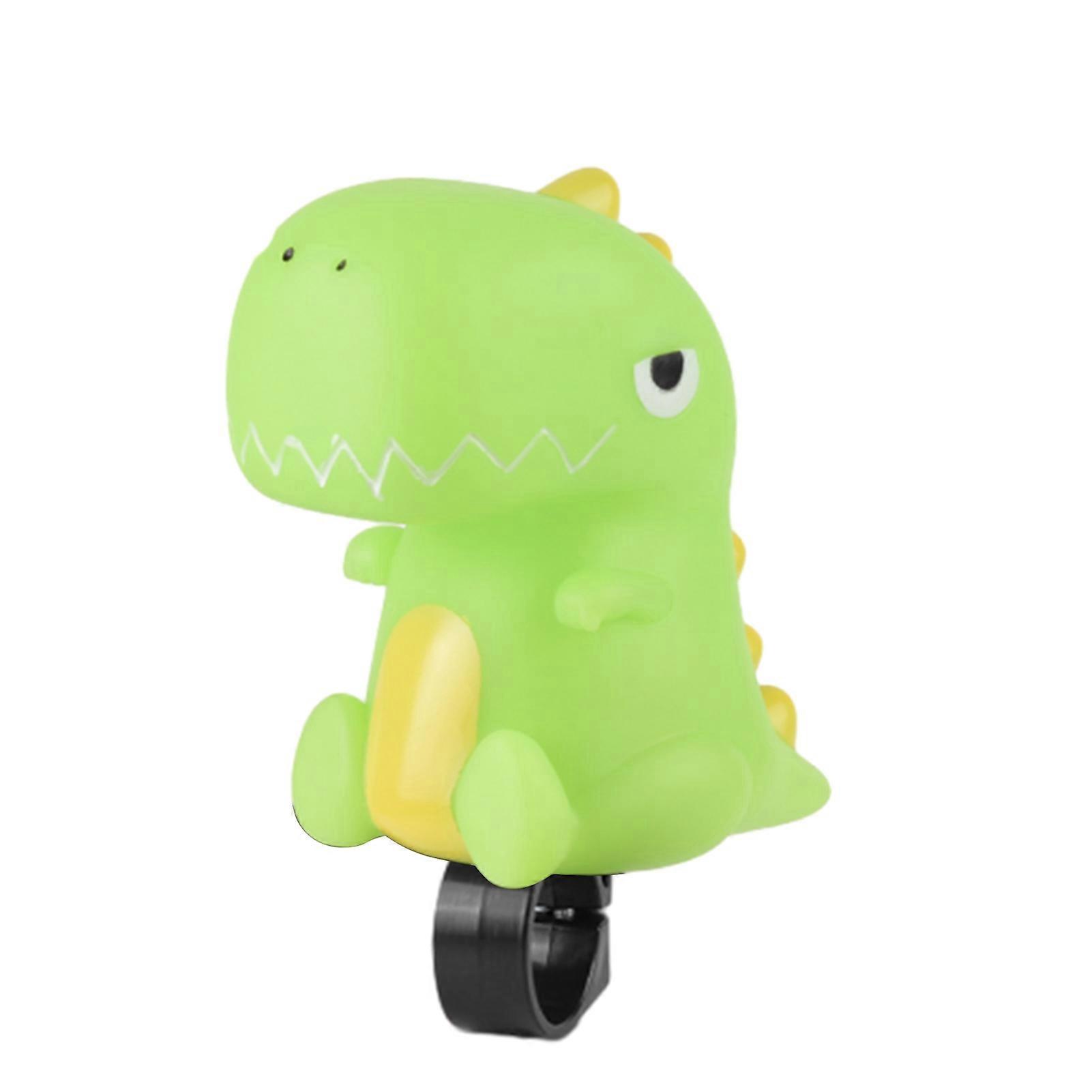 Cartoon Bike Bell Cute Squeeze Bicycle Horn Loud Clear Sound Easy Installation on 0.87" Handlebars Bicycle Bell Lightweight Plastic Silicone Stretchab