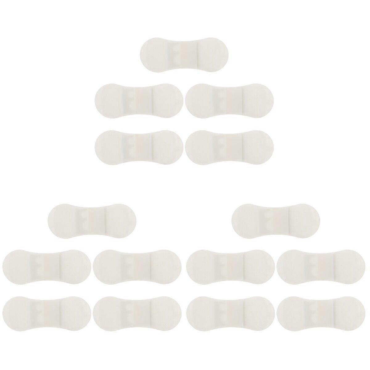 15 Pcs Catheter Fixation Stickers Universal Catheter Fixing Stickers (beige)