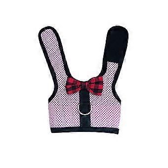 Pet Mesh Soft Harness With Leash Small Animal Vest for Hamster Rabbit Bunny