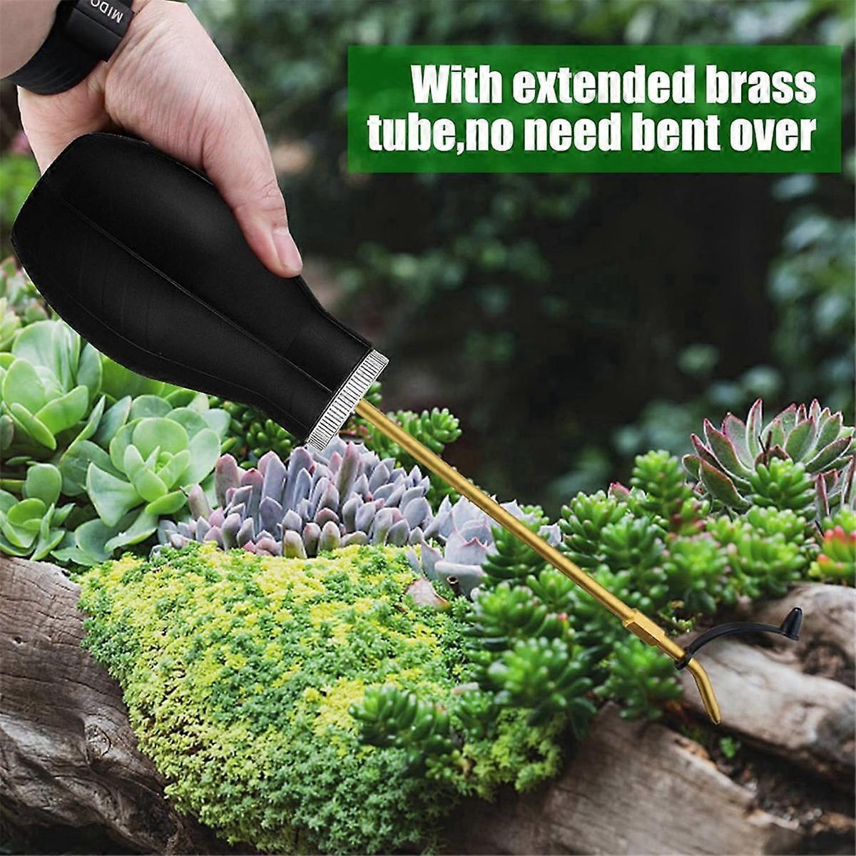 Bulb Duster Sprayer Insect Buster Handheld, Applicator Dispenser for Diatomaceous Earth Other Home