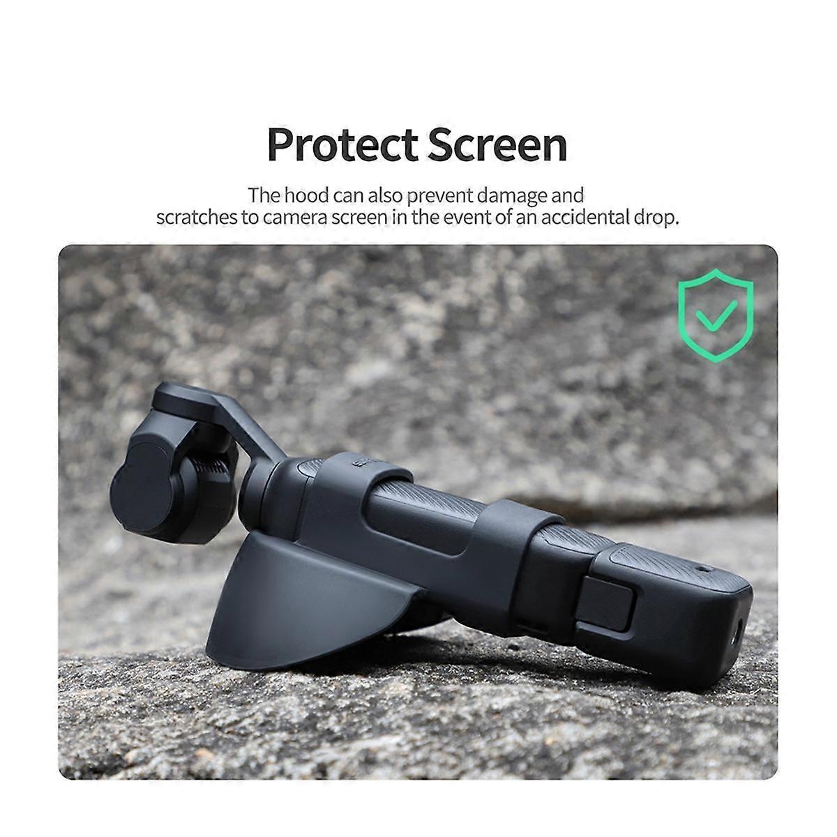 for Pocket3 Screen Hood Pocket3 Light Blocking Sunshade Multifunction Heads Camera Accessories
