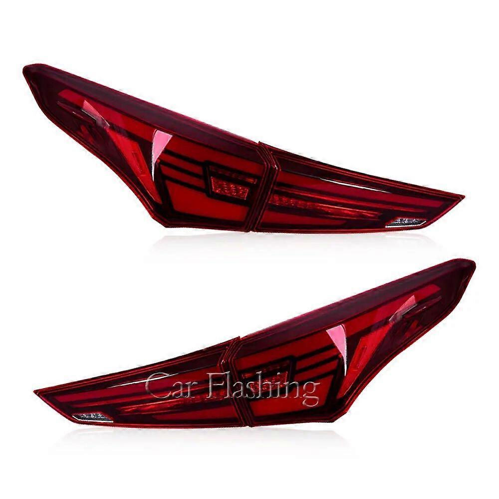 Car Styling Tail Lights Taillight For Toyota Highlander 2020 2021 2022 Rear Lamp DRL Dynamic Turn Signal Reverse Brake light