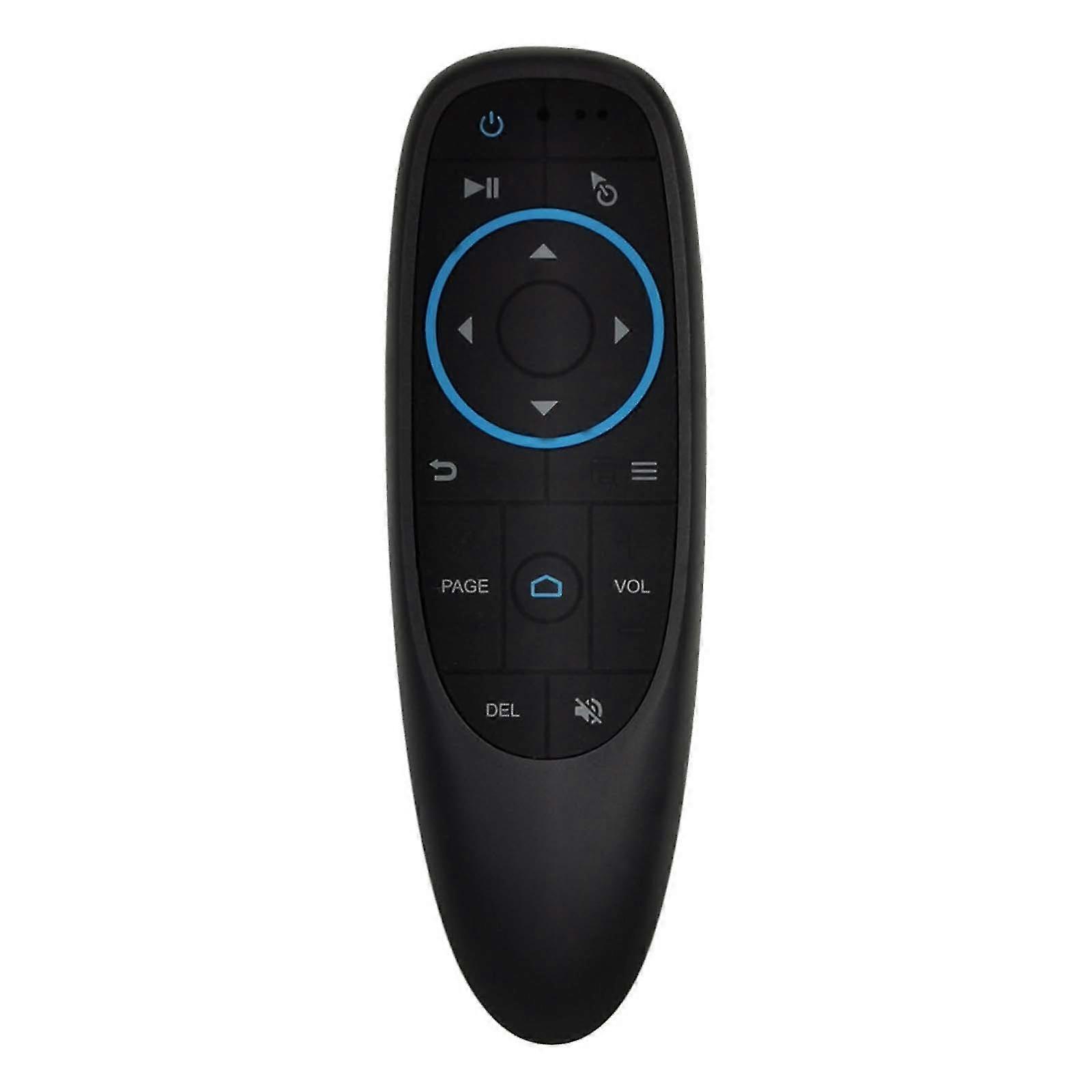 Adjustable Speed Bluetooth-compatible 5.0 Wireless Remote Control Air Mouse With Ir Learning Gyroscope Motion Detect