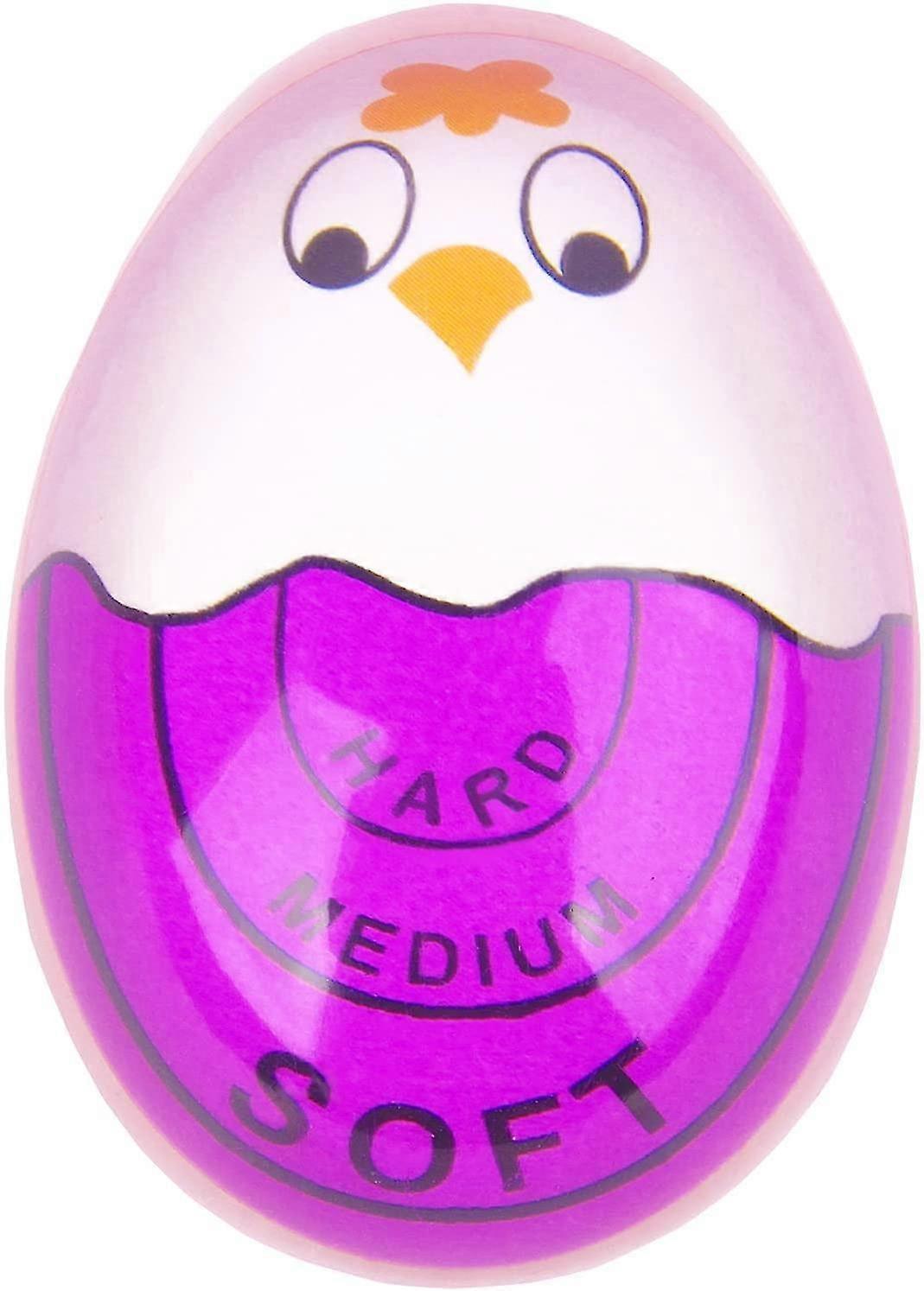 Egg Timer For Boiling Eggs, Soft Hard Boiled Egg Timer That, Purple