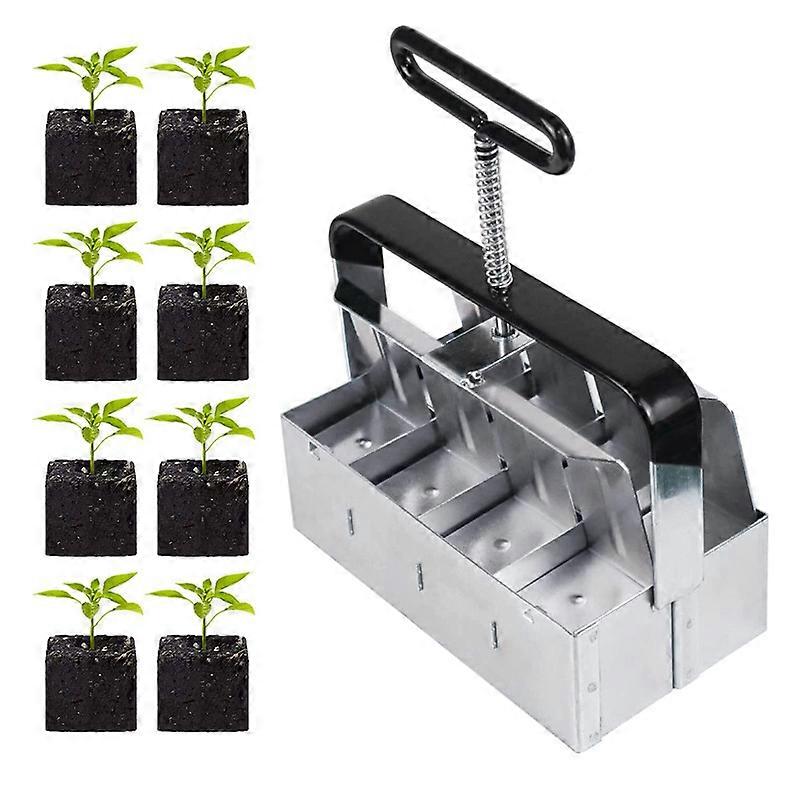 Manual clod maker soil blocker Garden tool Seeding tool Garden tool