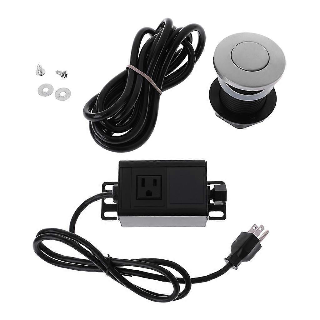 Sink Top Air Switch Kit Garbage Disposal Part Built-out Adapter Switch
