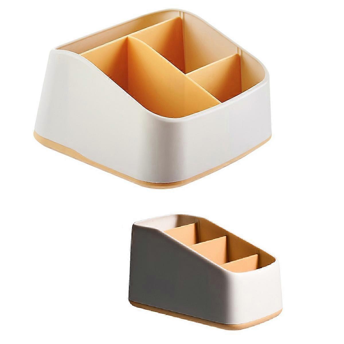 مكتب تخزين مربع مضمد منظم متعدد الوظائف مكتب المنظم مكتب القرطاسية الأصفر