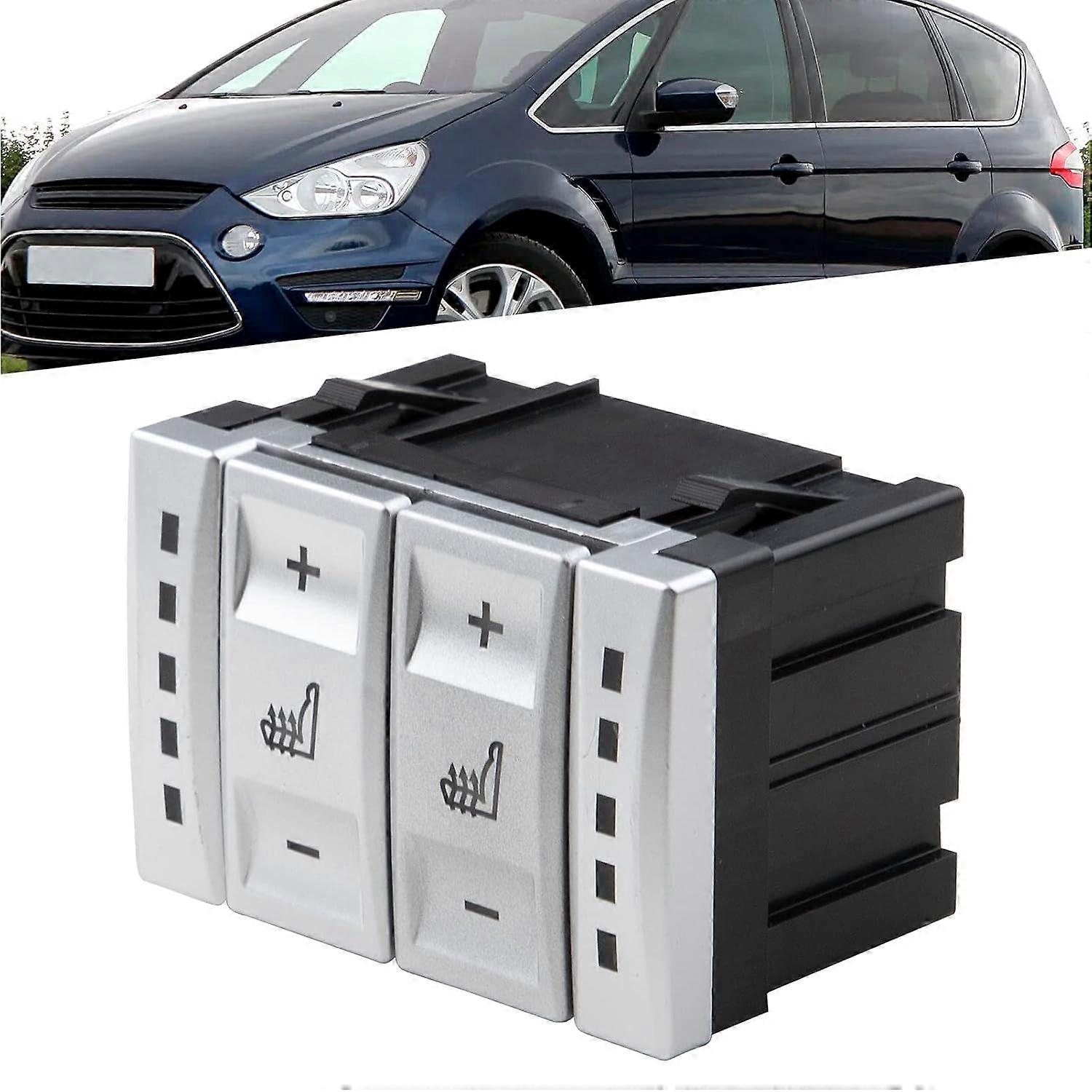 MKAREPART Heated Seat Switch - Seat Heating Switch Compatible With Fiesta Fusion Ranger Transit Mondeo 6706942, 93BG19K314AA