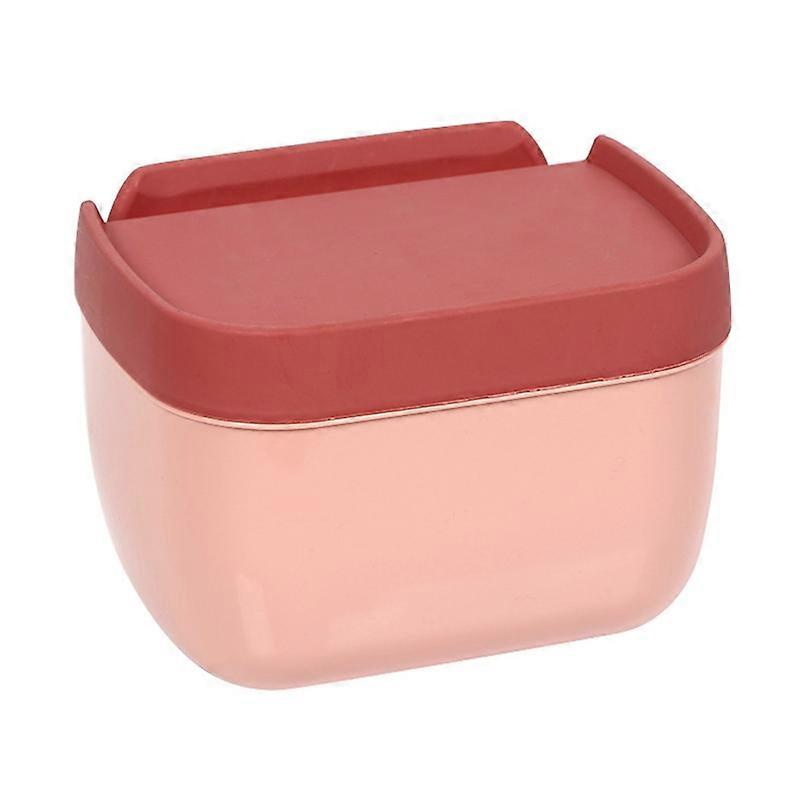 Tissue Box Multifunctional Punch-free PP Wall Mount Toilet Paper Box for Bathroom