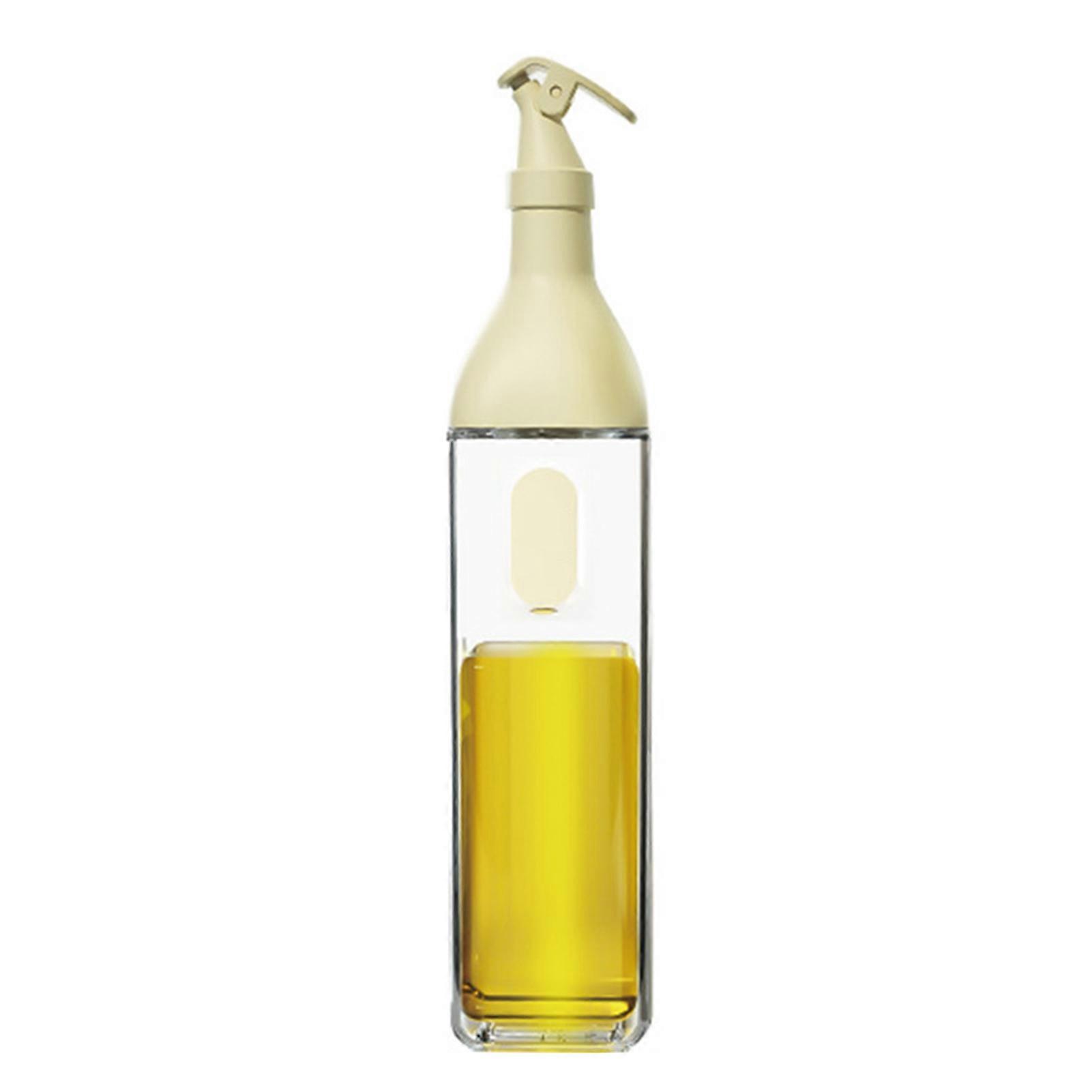500ml Oil Bottle with Classification Tag Multi-purpose Glass Seasoning Vinegar Bottle compatible Kitchen kaesi