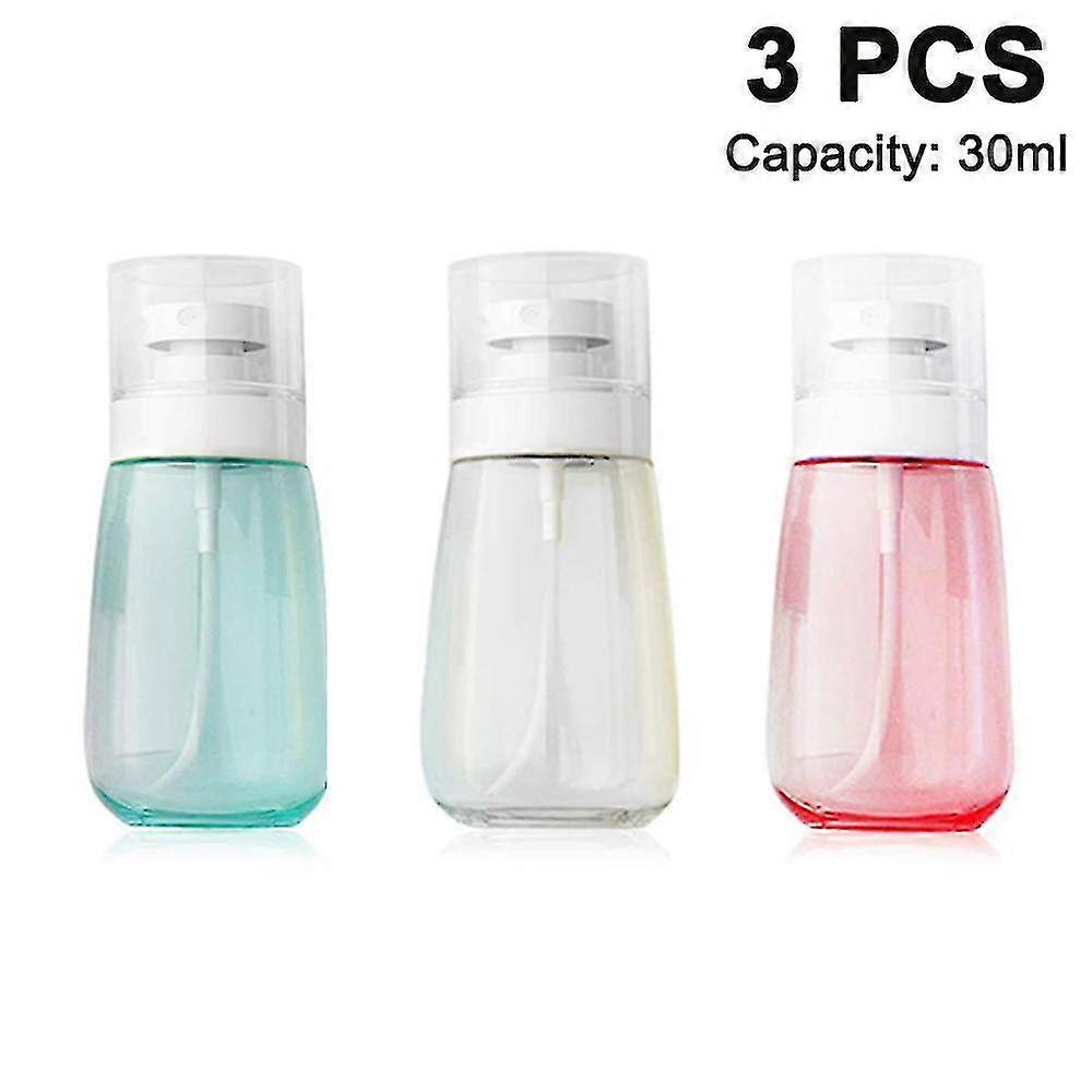 Clear Empty Spray Bottle Refillable Fine Mist Perfume Forming 3 Pack