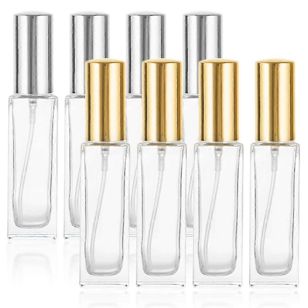 Chingde Glass Perfume Atomizer, 8pcs Spray Bottle Perfume Glass, Perfume Atomizer Refillab