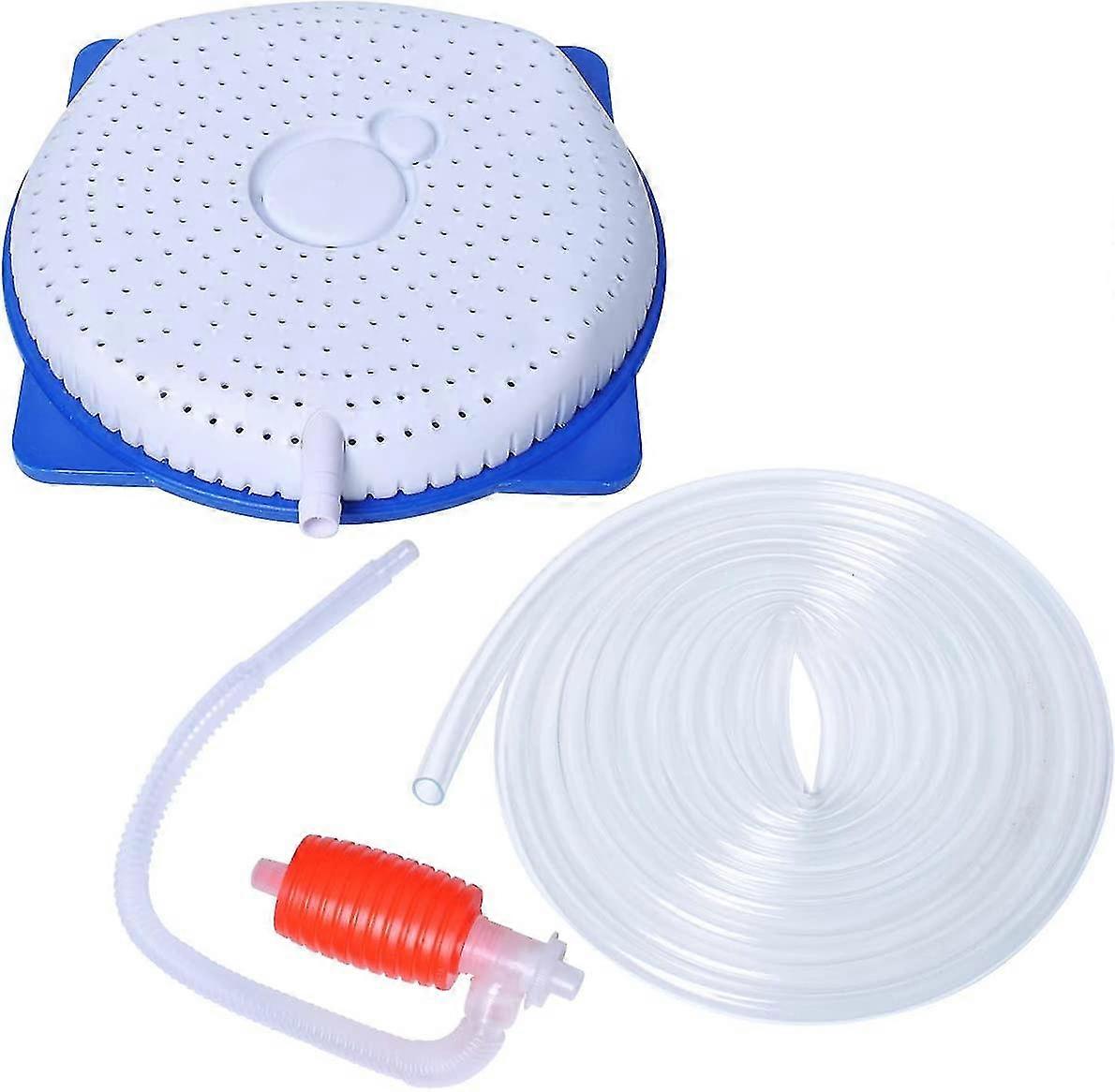 Pool Cover Siphon Pump, Pool Drain Pump With Hose(15ft)