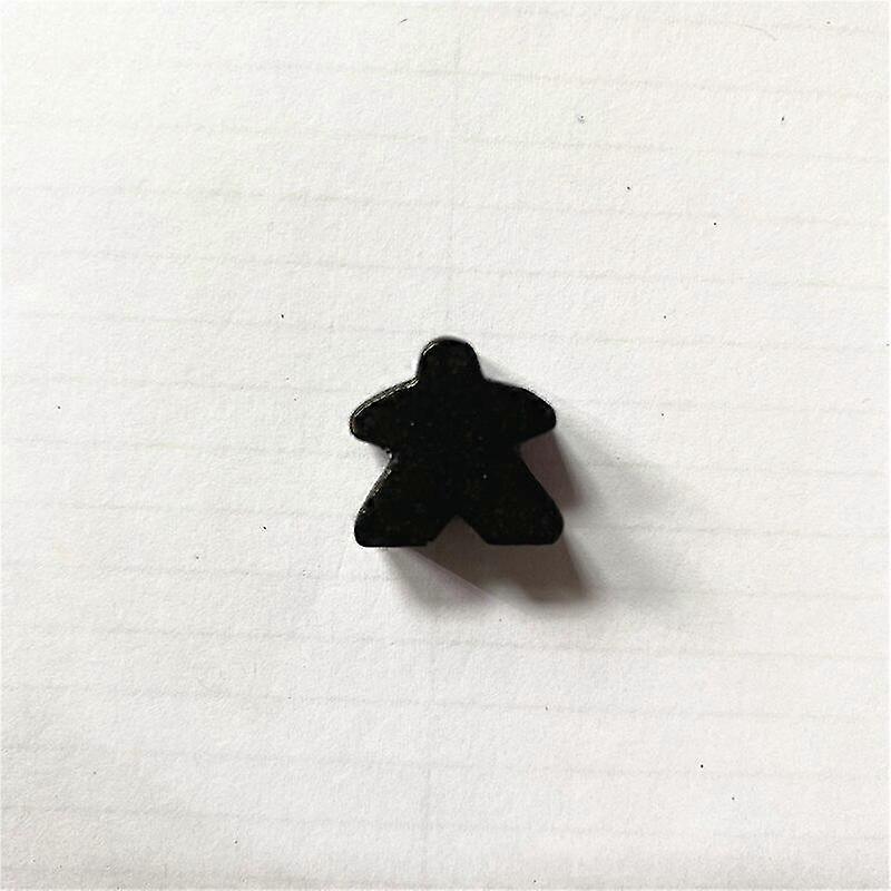 100pcs Ξύλινα Meeples 16mm Επιπλέον Επιτραπέζιο Παιχνίδι Bits Πιόνια Κομμάτια Μαζική Αντικατάσταση Επιτραπέζια Παιχνίδια Εξαρτήματα Ανθρωποειδή Σκάκι Κομμάτια Shry