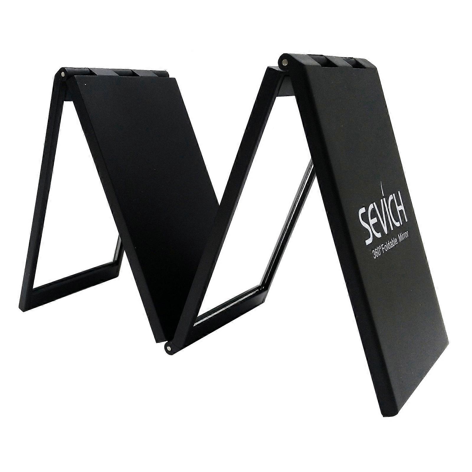 Compact Portable 4 Panel Expandable Cosmetic Makeup Mirror Handheld Durable,Concise Appearance