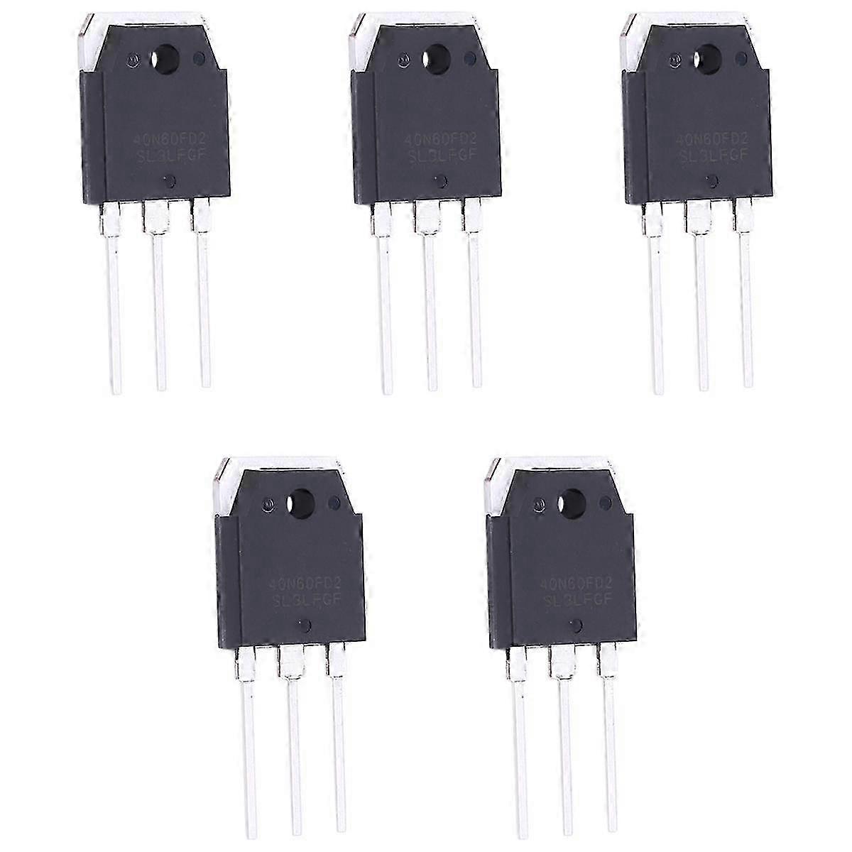 5 stk. 40N60FD2 SGT40N60FD2 SGT40N60FD2PN 40A 600V transistor TO-3P - Høy effektivitet og rask svitsjing