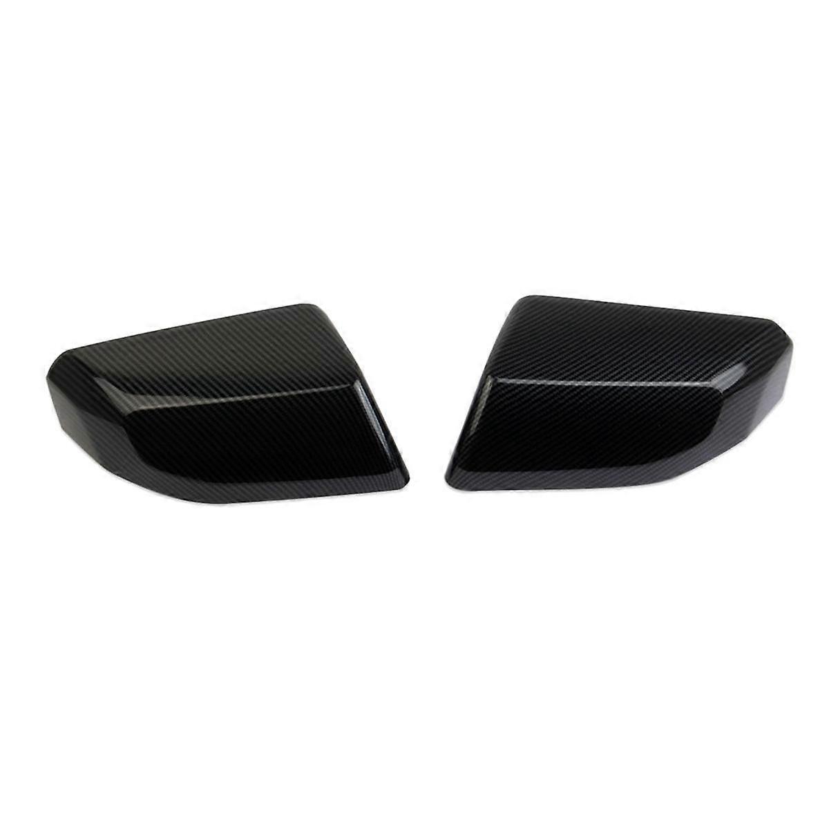 For 20232024 ABS Carbon Fiber Car Rearview Mirror Cover Cap Trim Accessories