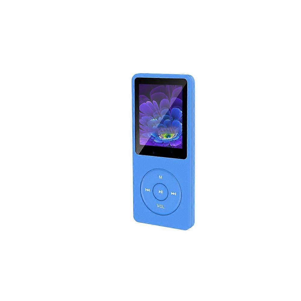 Student mp3 Bluetooth MP4 ebook outside Novel MP5 player recording Pen 8G blue