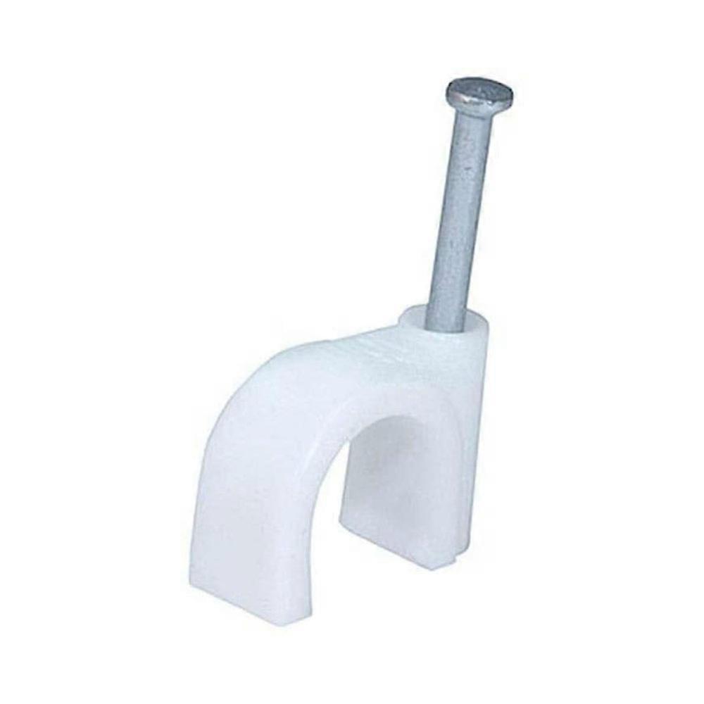 Circle Cable Clips - 10mm - 100Pcs - Cord Management