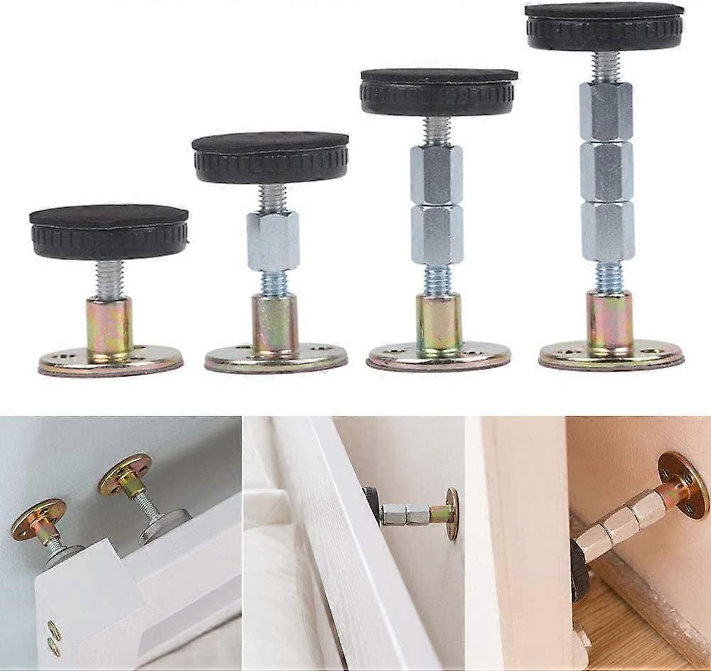 Juting Adjustable Threaded Bed Frame Anti-Shake Tools Anti Shake Fixer Headboard Stoppers Bedside Telescopic Support Stabilizer for Room Wall Beds Cab