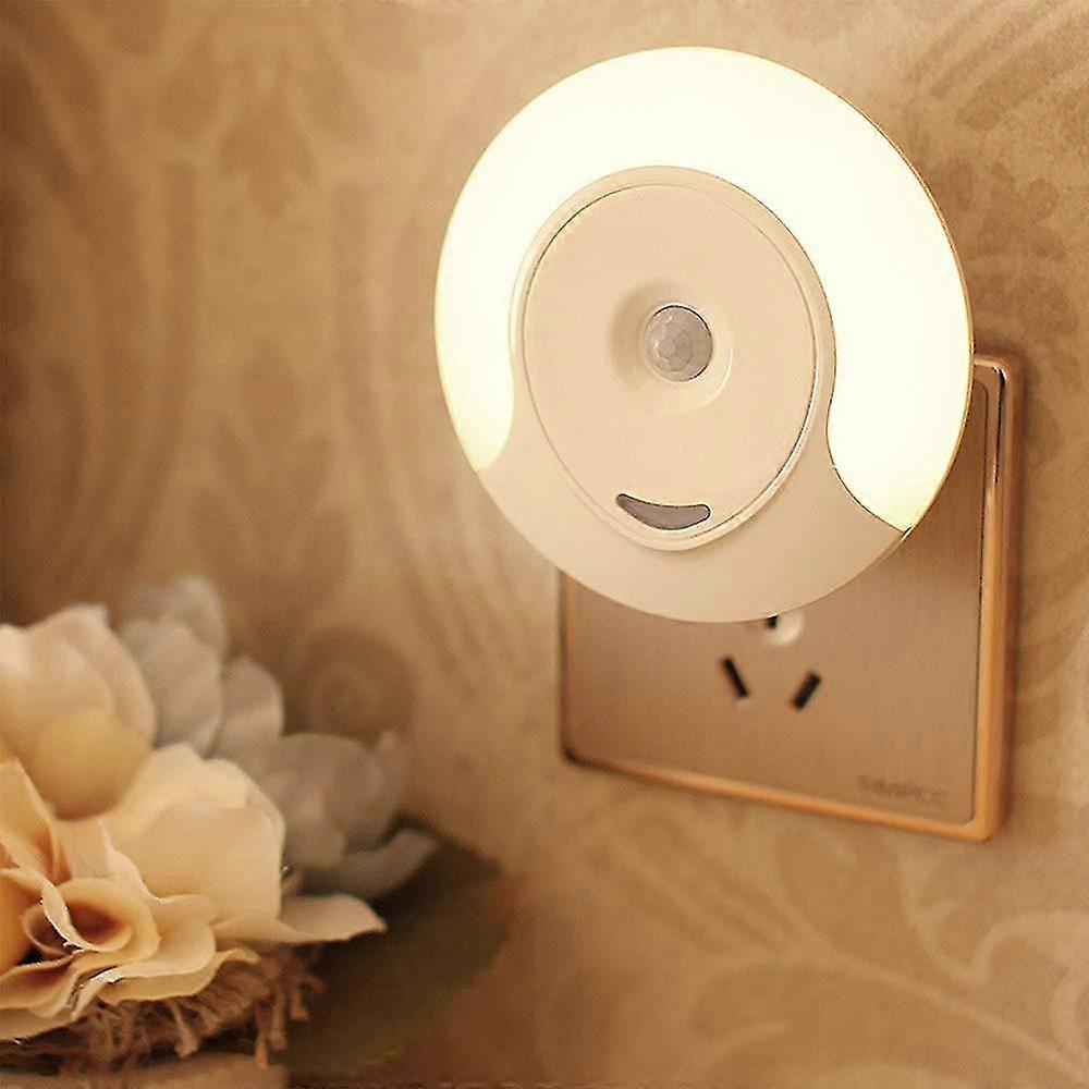 Night Light Socket With Motion Detector, Socket Light (car \\/on \\/off) Gift