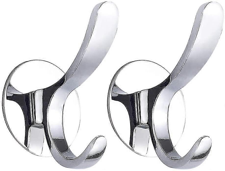 Bathroom Towel Hooks Without Drilling 2 Pack