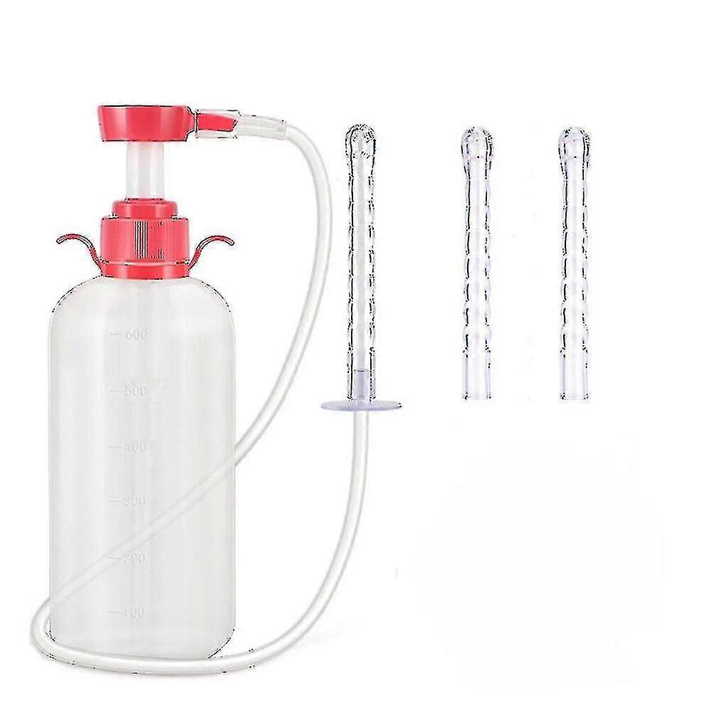 600ml Healthy Vaginal Clearner Anal Douche Enema Tool