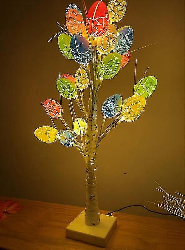 15" Illuminated Birch Battery Powered Warm White Led Artificial Branch Tree For Easter Home Party Festive Wedding