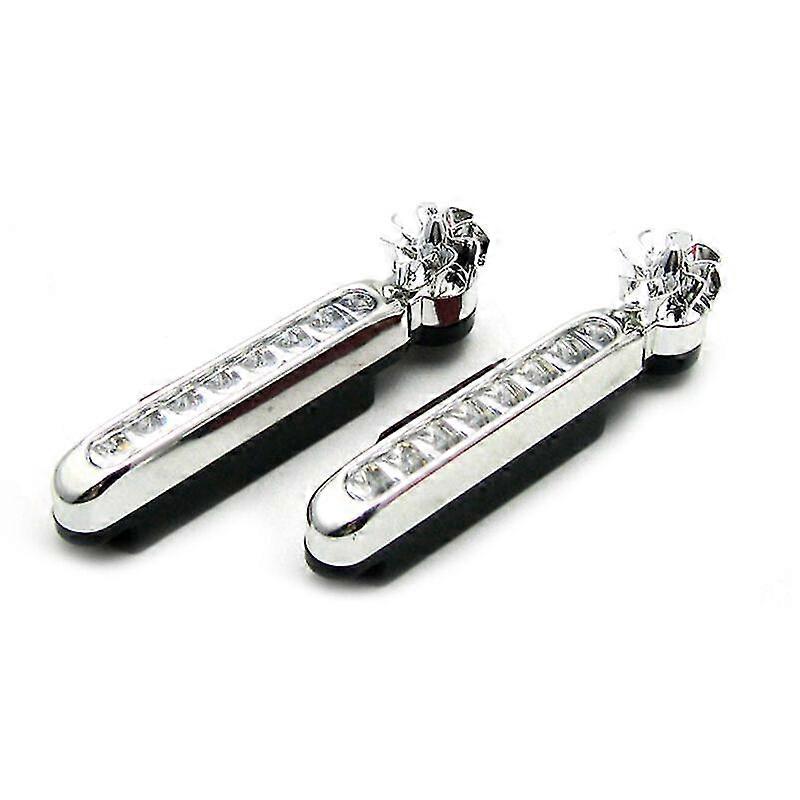 Auto Mid-Grid Lights Led Wind Tagfahrlicht Head Dekorative Zusatzscheinwerfer Wind Power Lights White Light One Pair