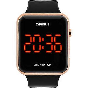 Large Face LED Digital Watch Electronic for Men Watch for Women Student Silicone Watches