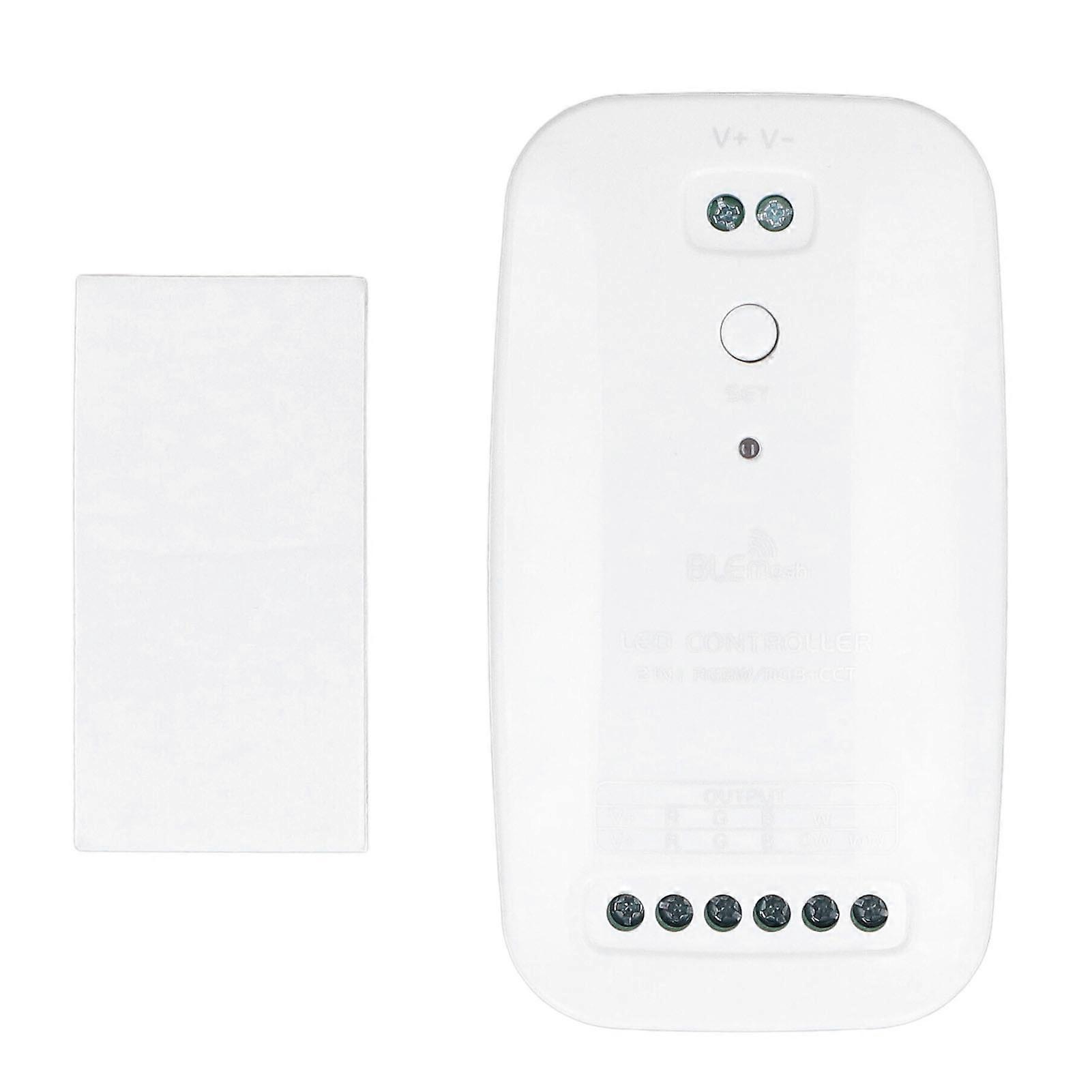 LED Controller DC9V24V Bluetooth Mesh RGB CCT 2 in 1 Auto Transmitting Stable Signal for Home Hotel Garage