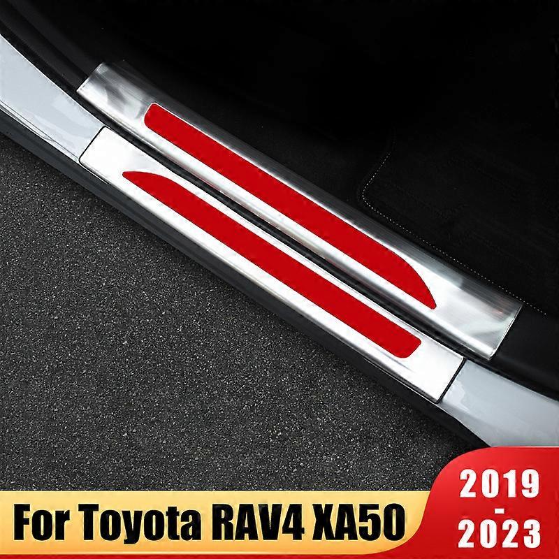 For Toyota RAV4 XA50 2019-2021 2022 2023 Threshold Strip Car Door Sill ...