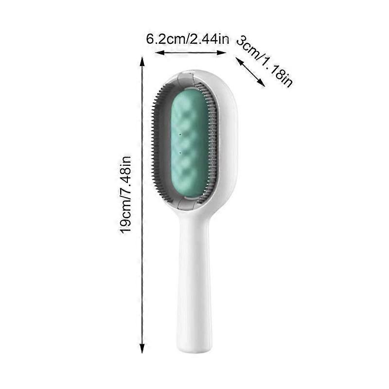 4 In 1 Double Sided Hair Removal Brushes For Cat Dog Pet Grooming Comb With Wipes Kitten Knot Remover Brush With Water Tank Pet Combs & Brushes