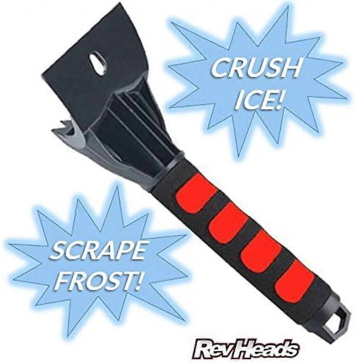 Ice scraper for cars and pickup trucks - the nearly indestructible windshield scraper will scrape away pesky frost and ice from windshields and side w